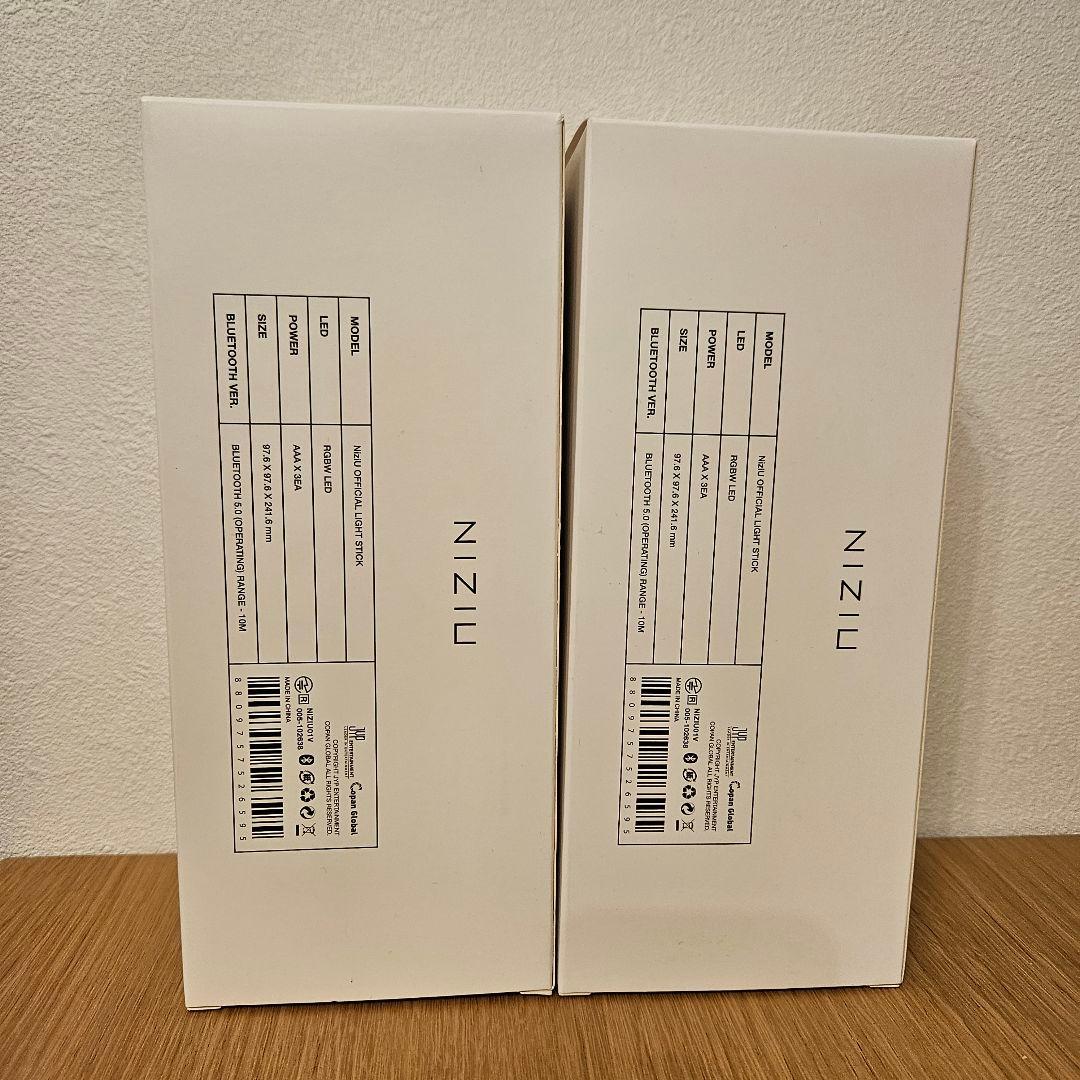 NiziU 公式ペンライト 2本セット