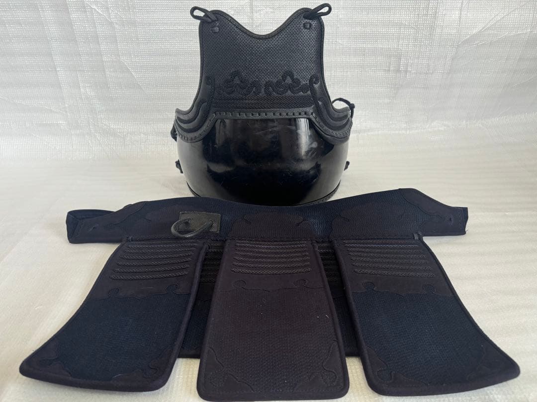 【美品】尚武 銃剣道防具 機械刺し