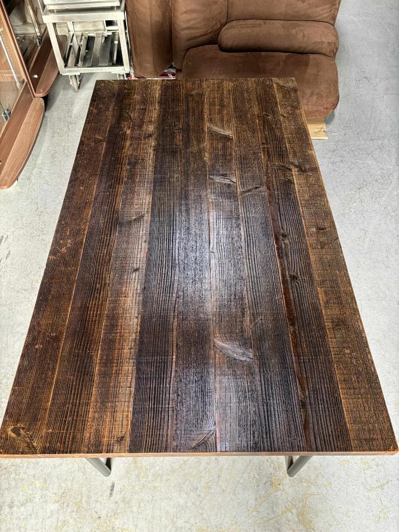 DICHOTOMIC ディコトミック アイアン 木製テーブル,幅140cm 中古