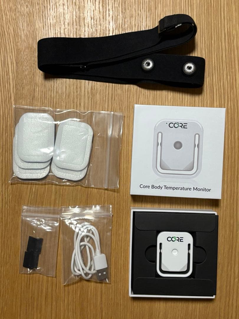 ベルト付）Core Body Temperature Monitor 深部体温計