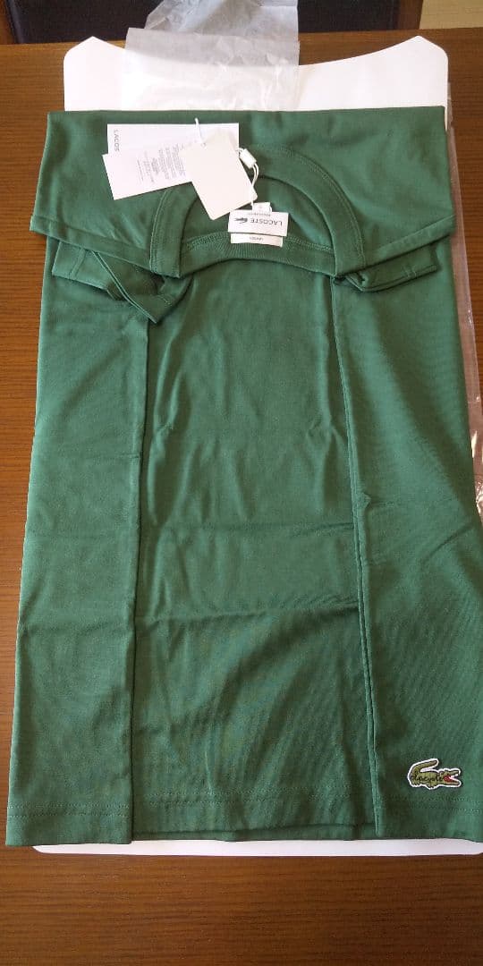 LACOSTE 緑色 Tシャツ DO YOU SPEAK LACOSTE?
