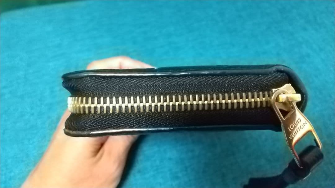 さくらさく　ルイヴィトン　アンプラント　長財布　ジッピーウォレット