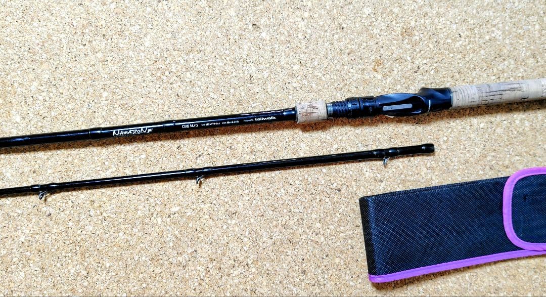 tailwalk Namazon ナマズゲームロッド c66 M/G 中古