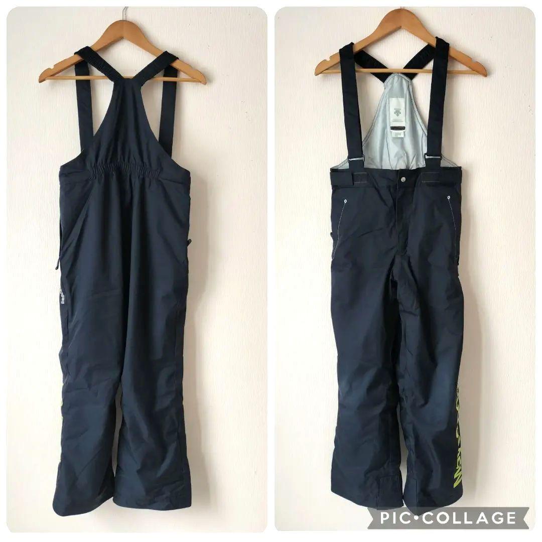 美品 デサント Move Sport ジュニアスキーウェア 150 上下　アクア