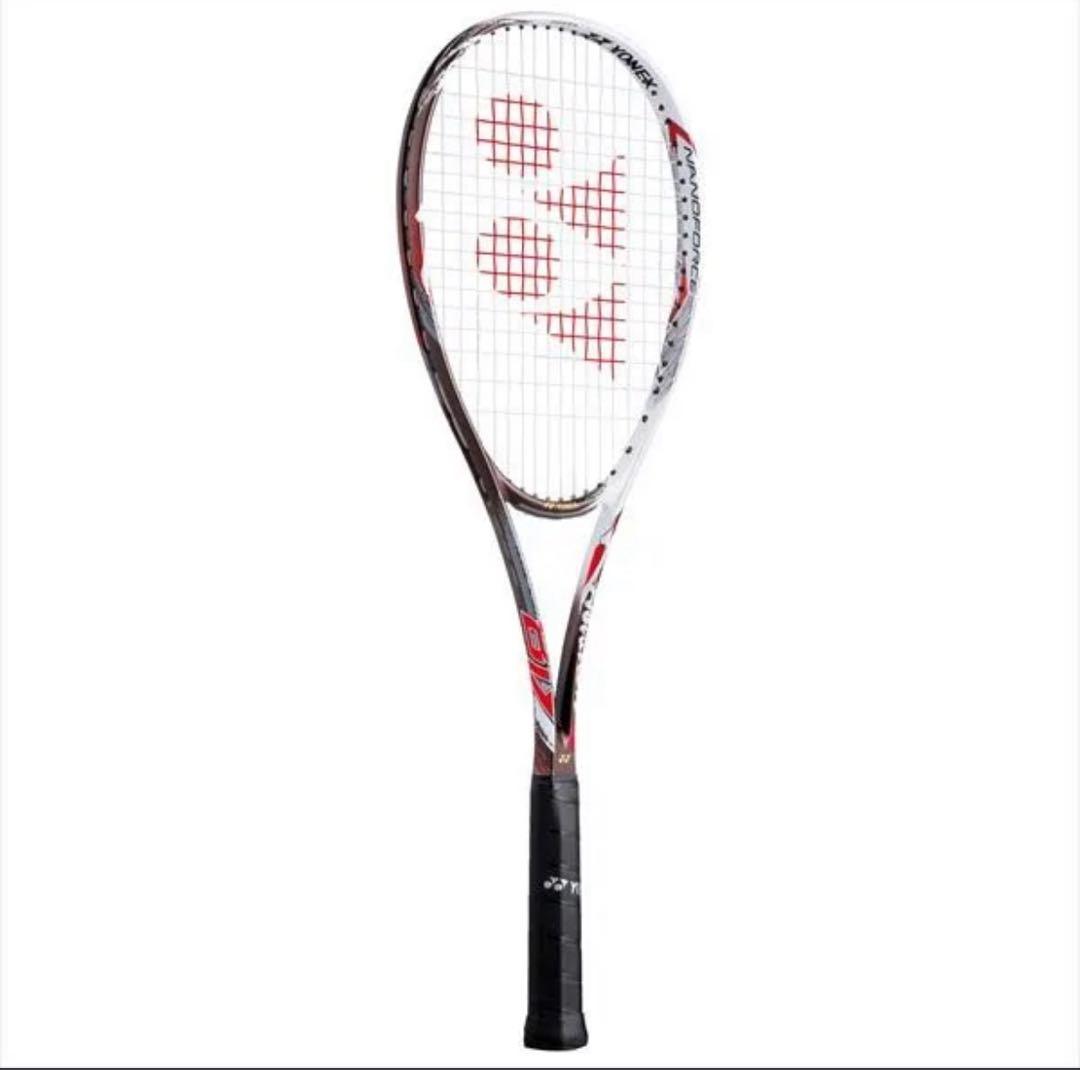 YONEX ナノフォース8V カスタムフィット スモークレッド 美品