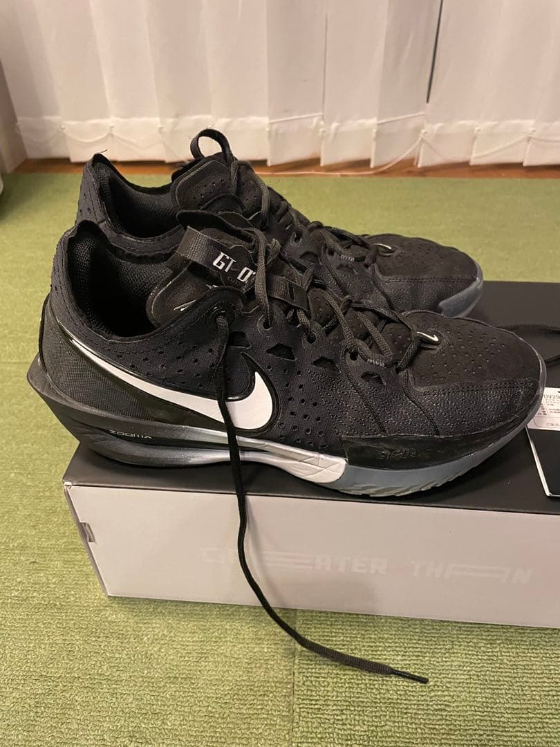 NIKE AIR ZOOM G.T. CUT3 26.5cm gtカット 黒
