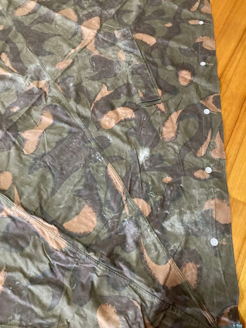 ハンガリー軍幕 3枚 軍幕 補修跡有 美品