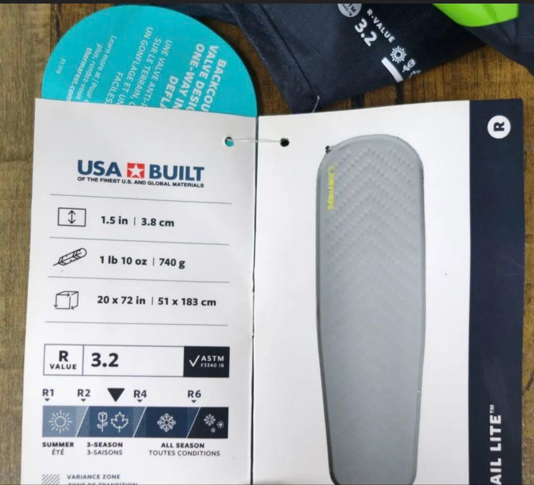 THERMAREST TRAIL LITE 未使用品