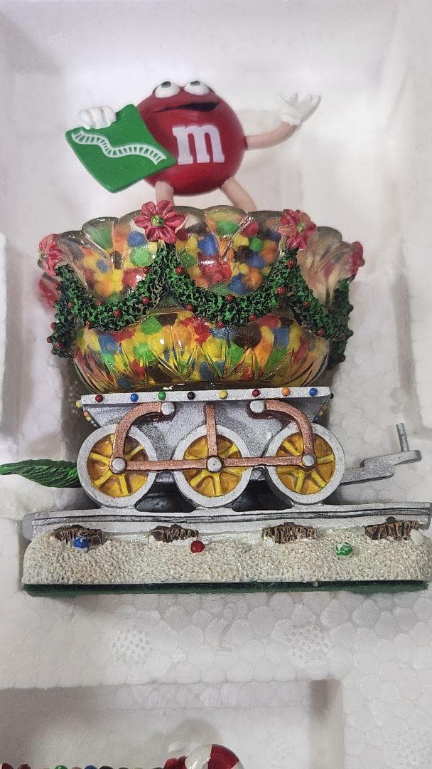 メリー メトロ クリスマス トレイン 5 点セット 置物ディスプレイ