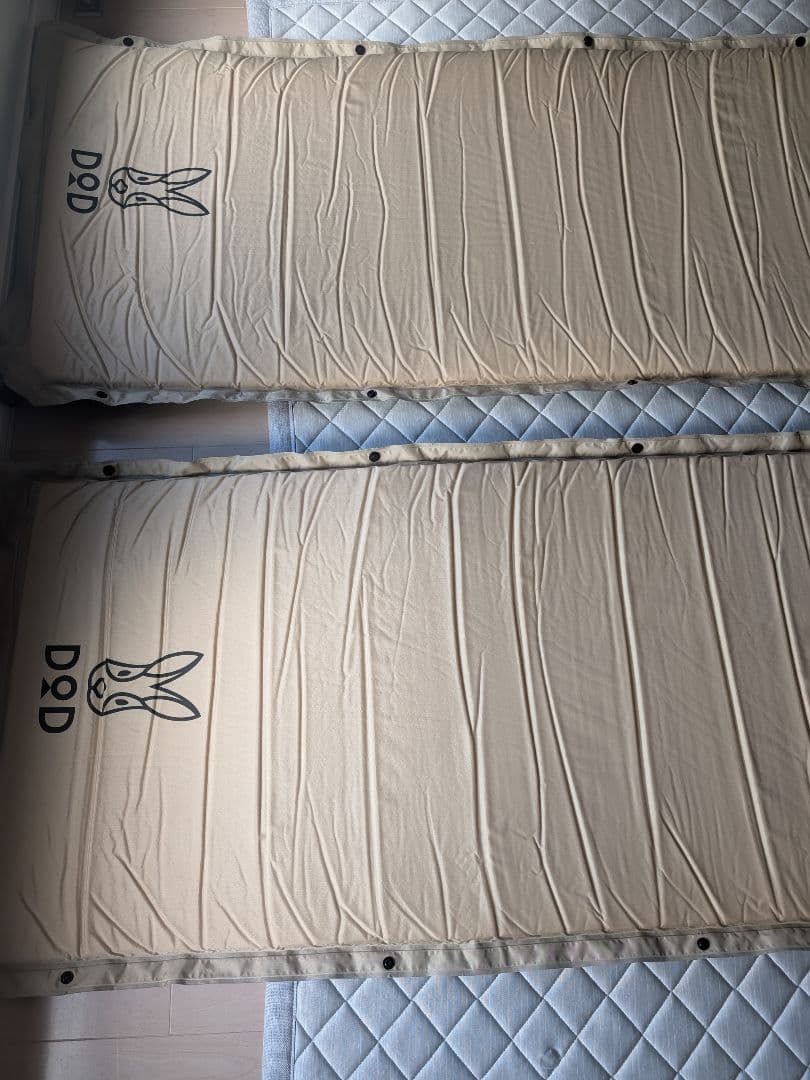 DOD ソトネノサソイS（タン）+キャプテンスタッグ ピロー　各２セット