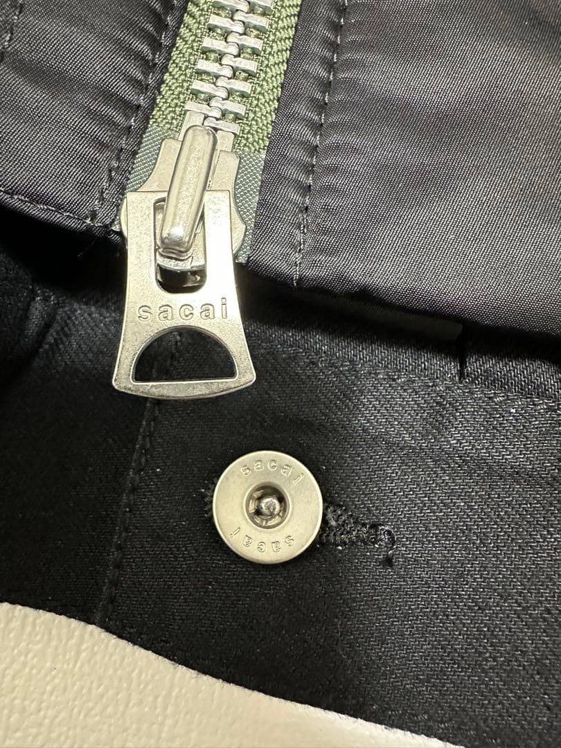 sacai 22AW Nylon Twill Mix Blouson デニム 2