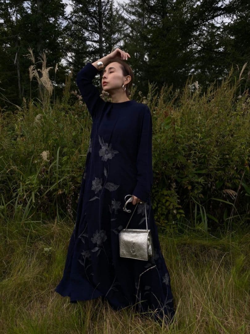 Ameri Vintage 2WAY FLOWER GARDEN DRESS L108348013 - ワンピース