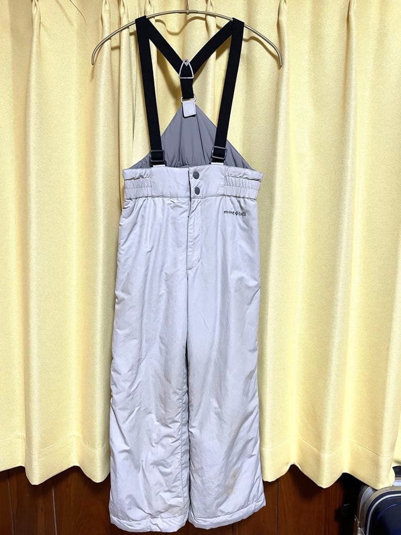 mont-bell ウィンタースポーツウェアセットアップ110-130センチ