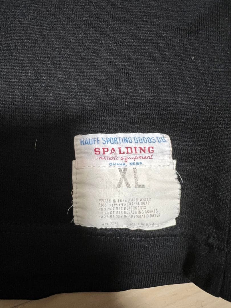 ヴィンテージ 40年代 ラッセル スポルティング フットボールＴシャツ ブラック