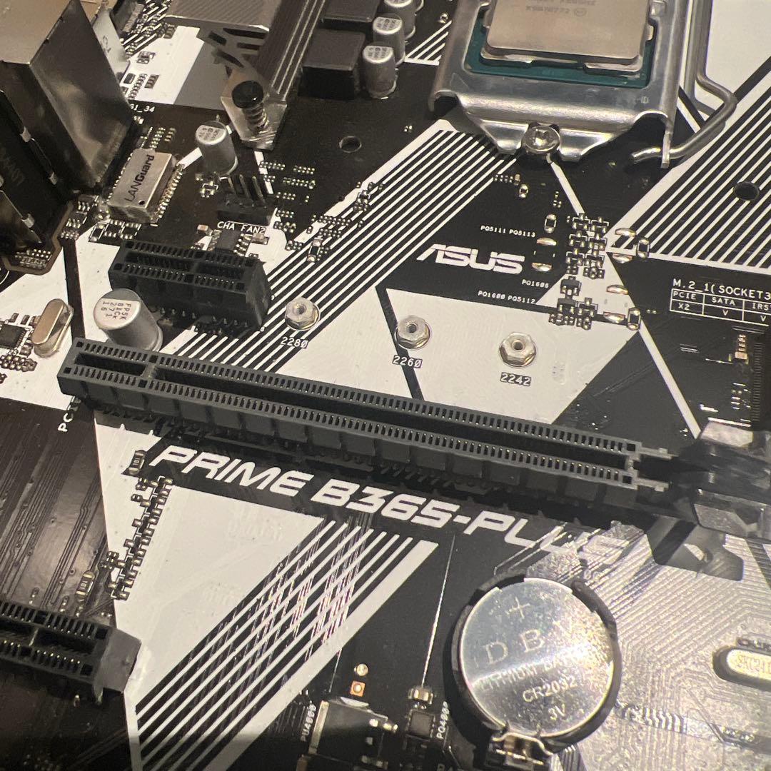 ASUS PRIME B365-PLUS・CPU・CPUクーラーセット