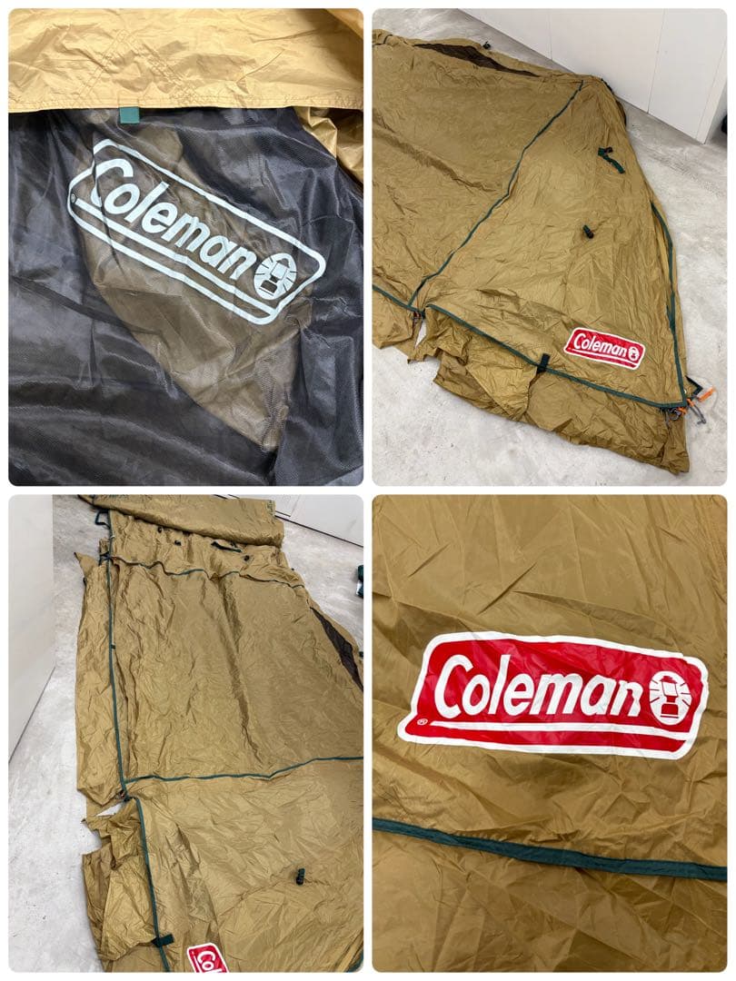 美品　コールマン タフスクリーン2ルームハウス MDX マットシートセット