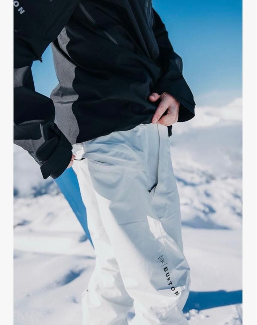 [バートン] ak サイクリック ジャケット M パンツ L スタウトホワイト