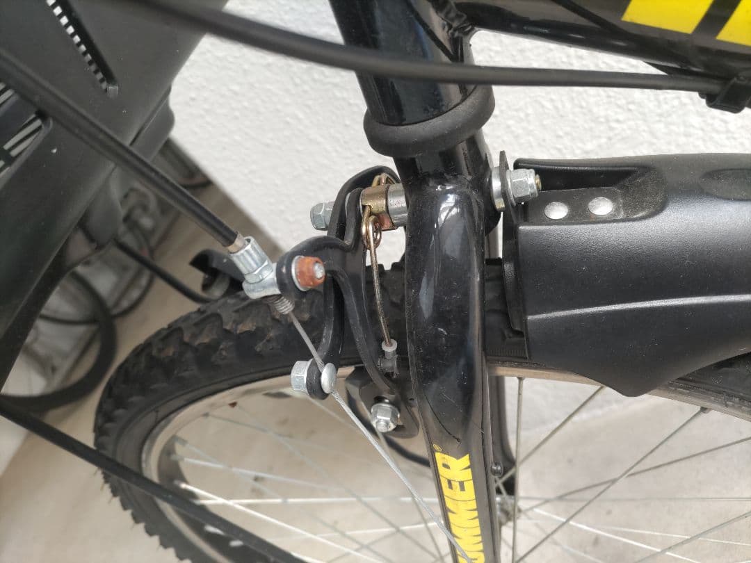 HUMMER キッズサイクル 黒 フロントバスケット付き