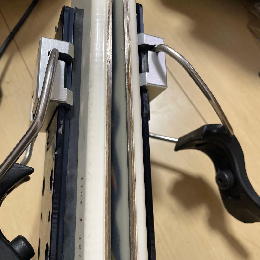希少 LINE FIVE アルミビンディング ショートスキー 90cm ライン