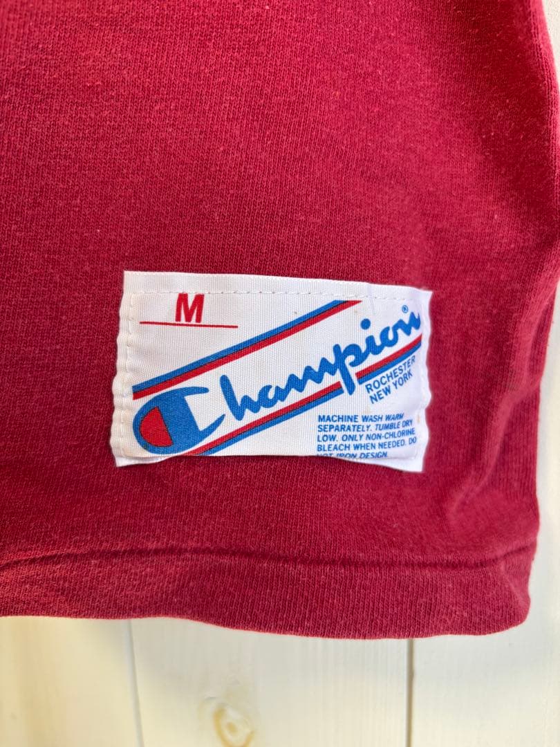 80s Champion M ビンテージ トリコタグ チャンピオン
