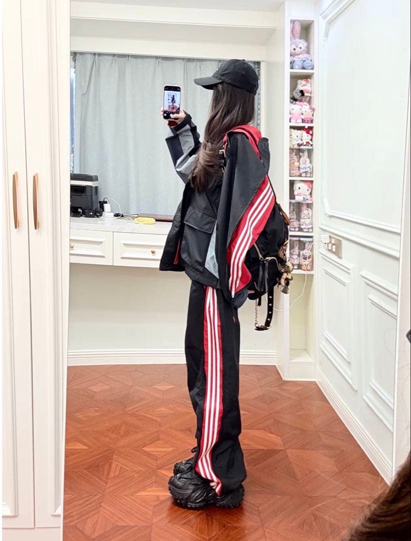 新品S Adidasオーディナリーピープル ユーティリティパンツJN5827