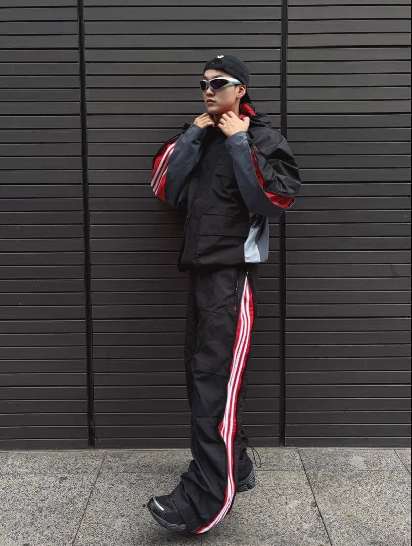 新品S Adidasオーディナリーピープル ユーティリティパンツJN5827