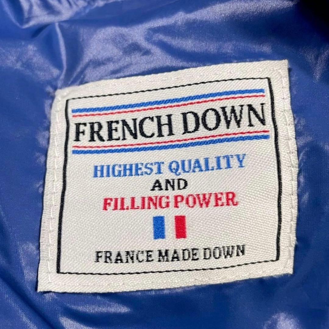 美品✨Y2K 鬼ファー 光沢ダウン 00s ギャル お兄系 渋谷