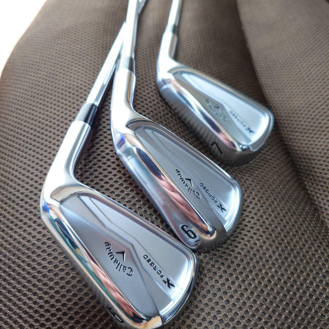 キャロウェイアイアンセットXフォージド 2024アイアン DG MID 115