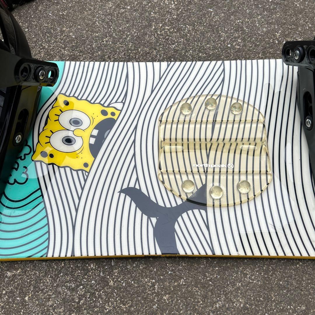 SALOMON ボード&ビンディング　リーシュコード　スノボバック　4点セット