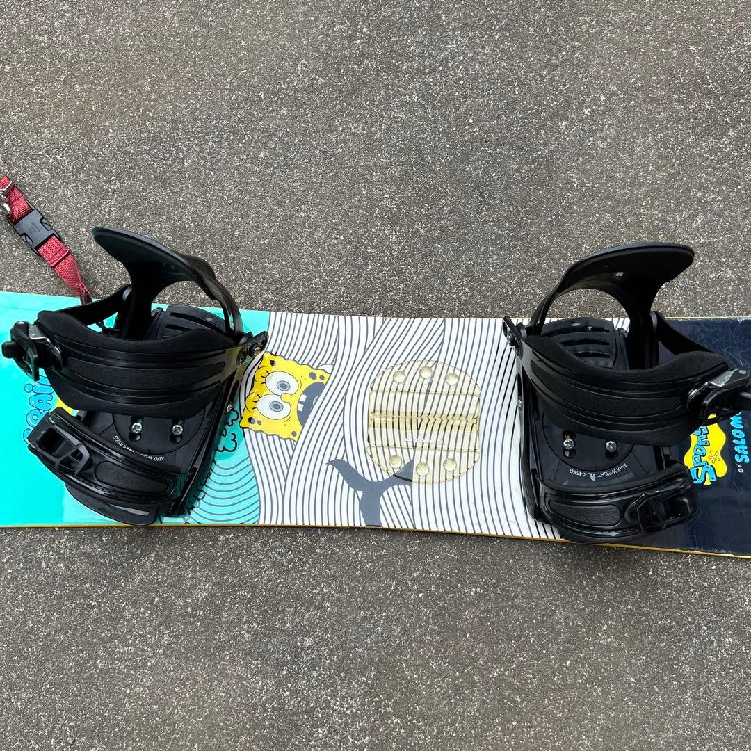 SALOMON ボード&ビンディング　リーシュコード　スノボバック　4点セット