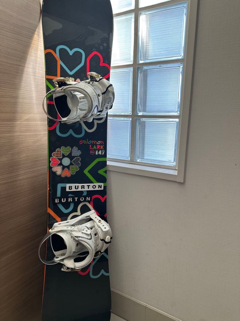 サロモン スノーボード Lark 147 おまけ3点付き