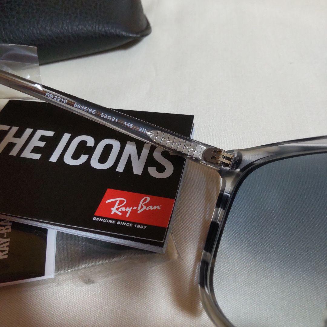 未使用✨Ray-Ban グレー サングラス ケース付き