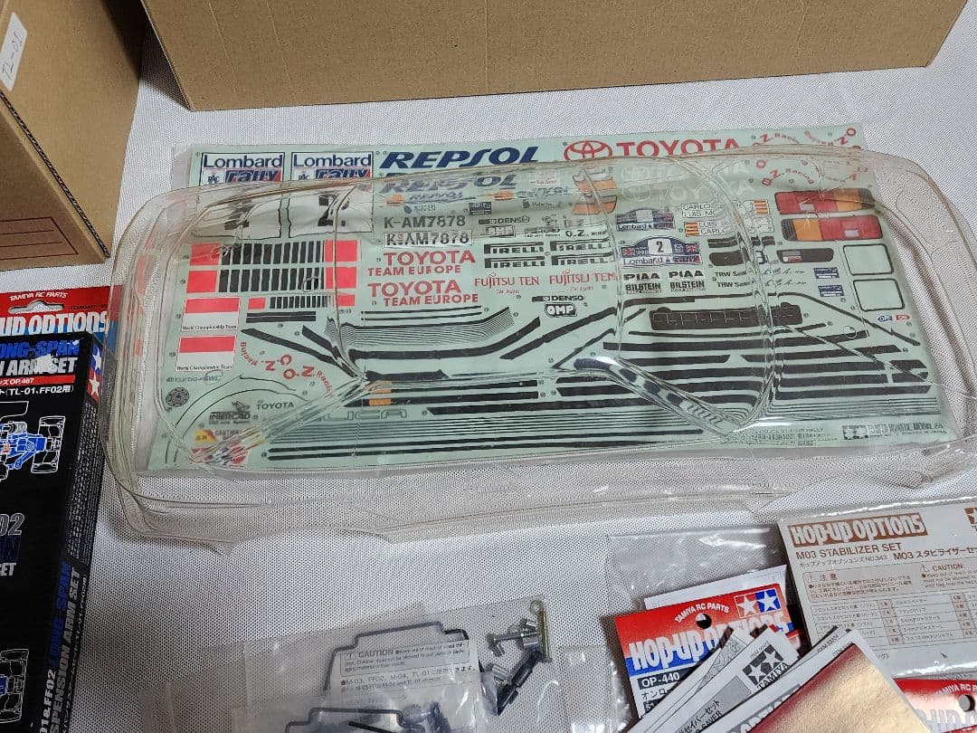 タミヤ TL-01シャーシ オプション多数