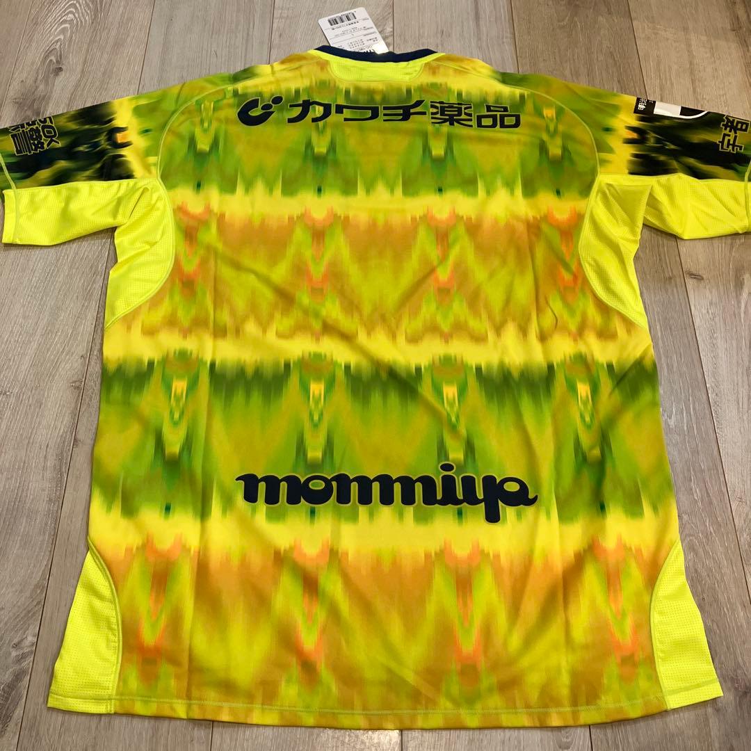 新品　ATHLETA サッカーシャツ 12番 イエロー　栃木SC