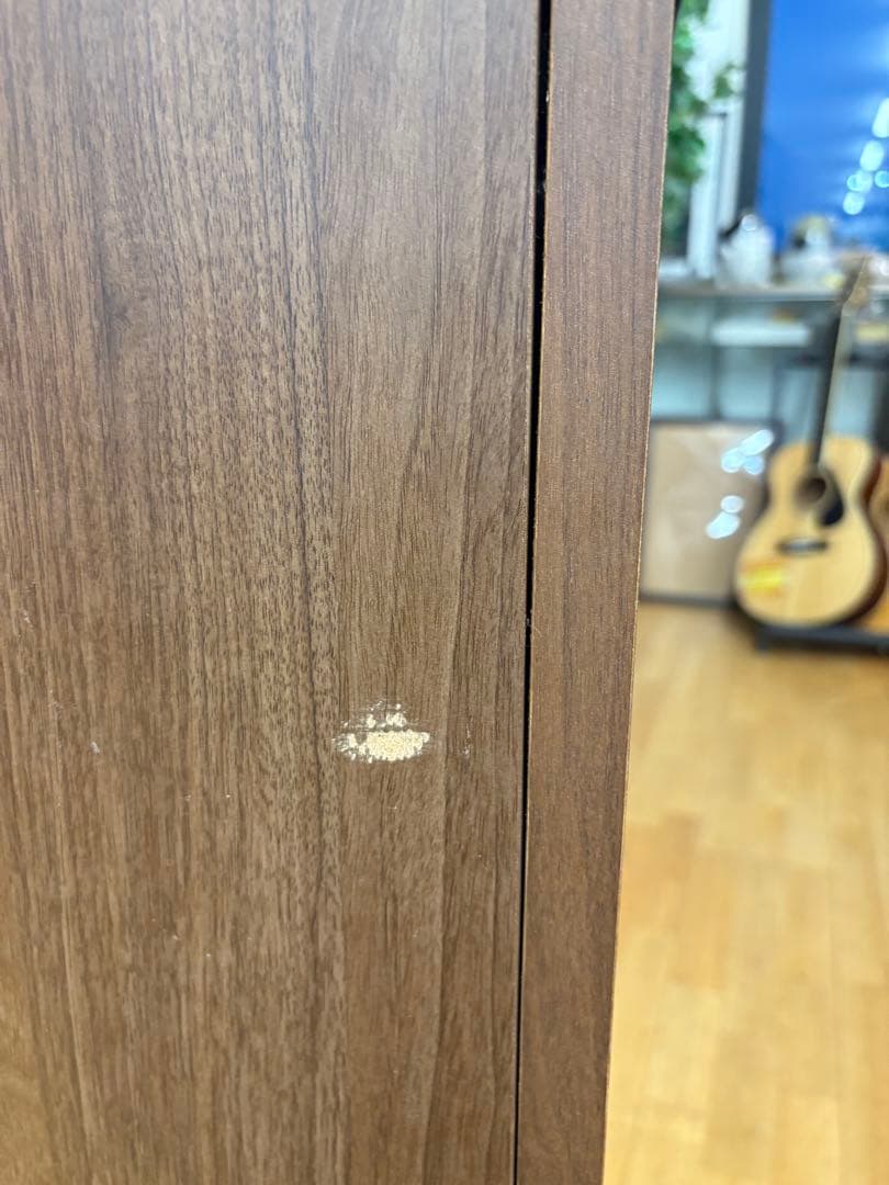 M057 関具製　高級食器棚　レンジボード　カップボード　幅1600ｍｍ