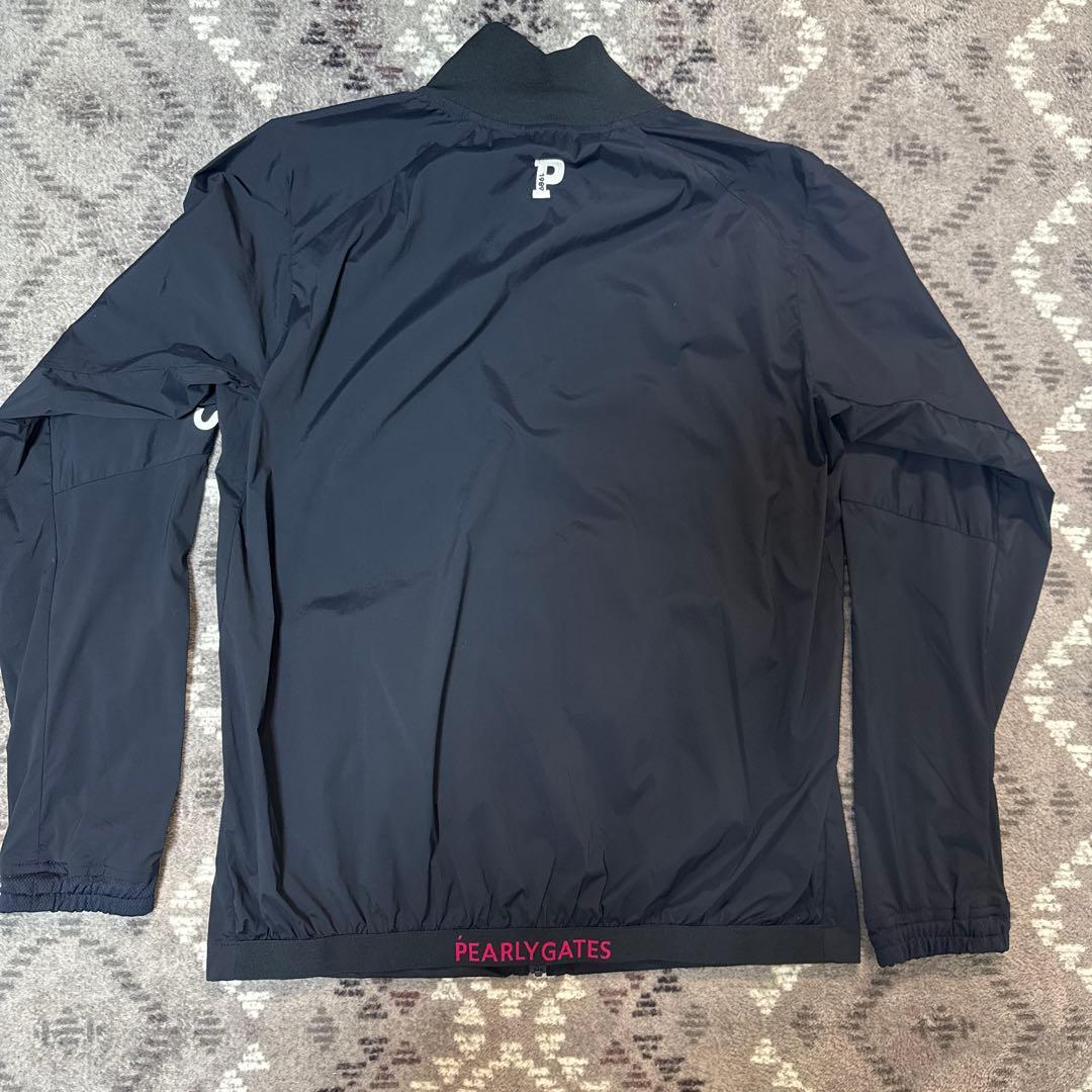 PEARLY GATES チェック柄ブルゾン（防風）