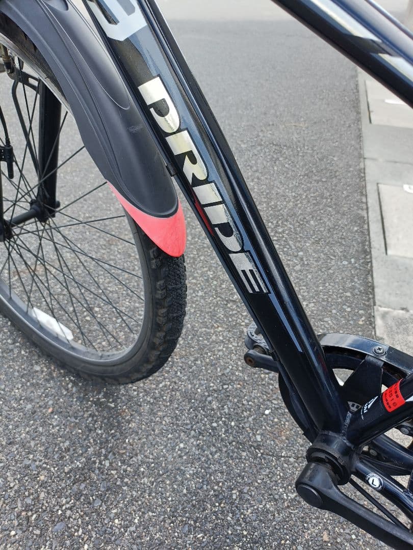 ドライドS3 子供用自転車 26インチ 黒/ピンク