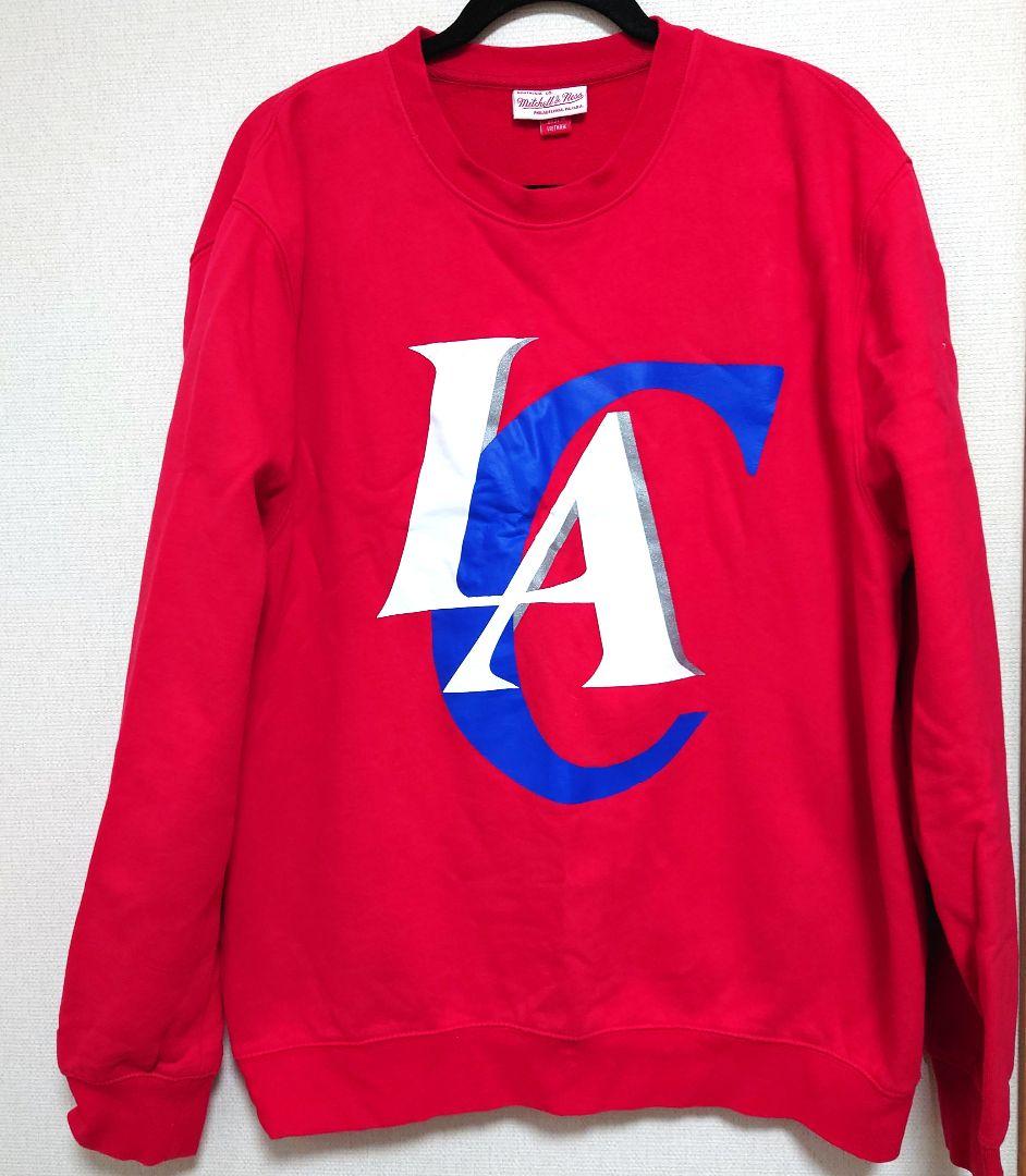 【貴重】Mitchell＆Ness 裏起毛　スウェット　トレーナー　クリッパーズ