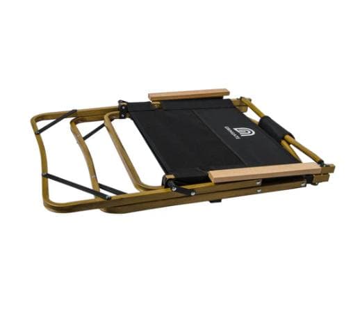 グリンゲート GRINGATE アウトドアチェア 黒 折りたたみ式　ブラック4脚