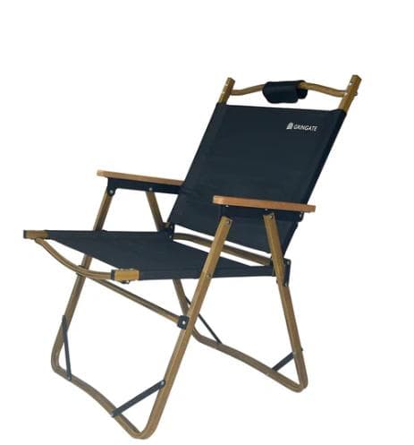 グリンゲート GRINGATE アウトドアチェア 黒 折りたたみ式　ブラック4脚