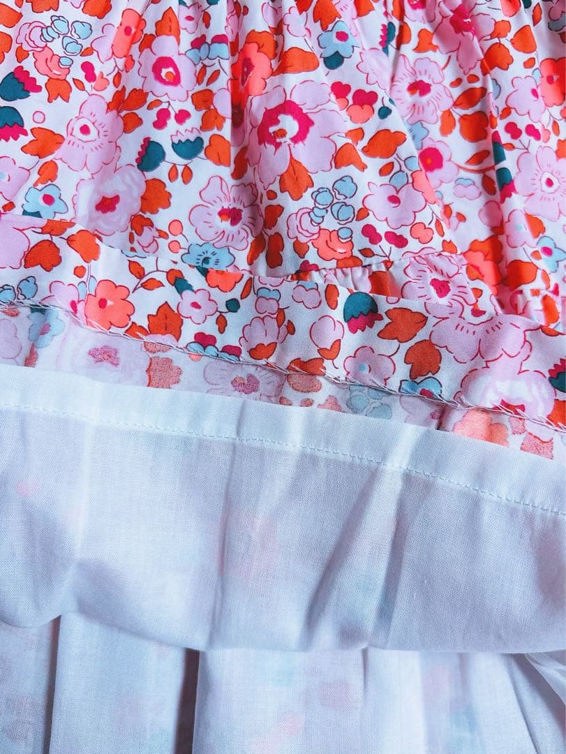 新品　Jacadi × LIBERTY コラボ 花柄　花柄 ワンピース　5A