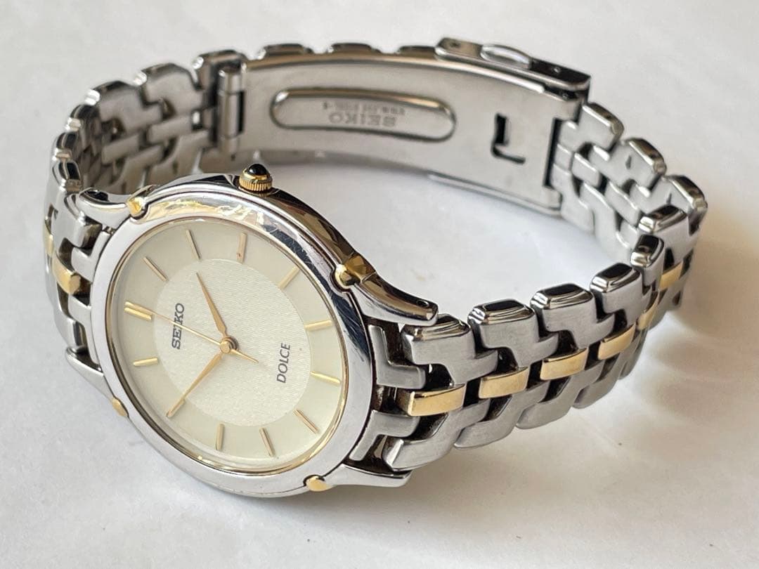 SEIKO DOLCE 8J41-6080 QUARTZ - メルカリ