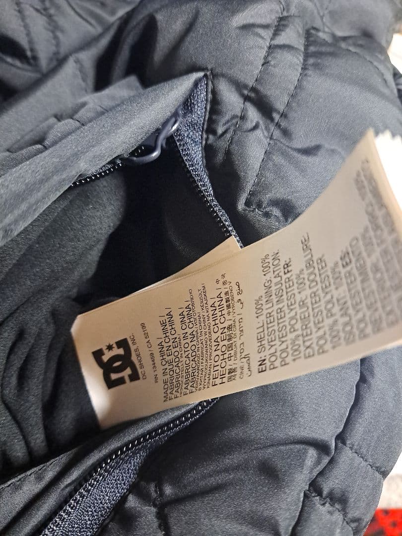 【未使用】DCSHORES スノボウェア　プルオーバー　リバーシブル　厚手