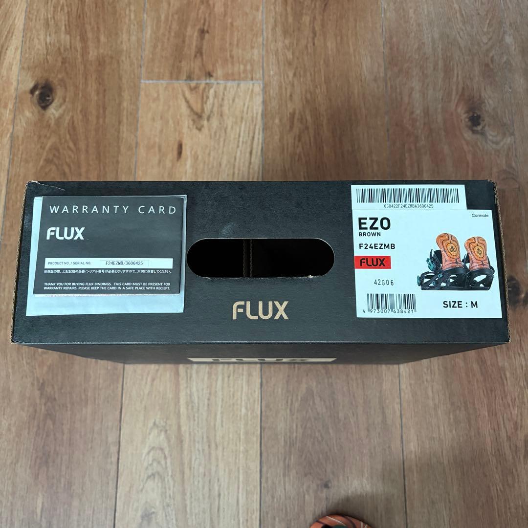 【美品】限定品 FLUX EZO バインディング Mサイズ 箱・証明書付き