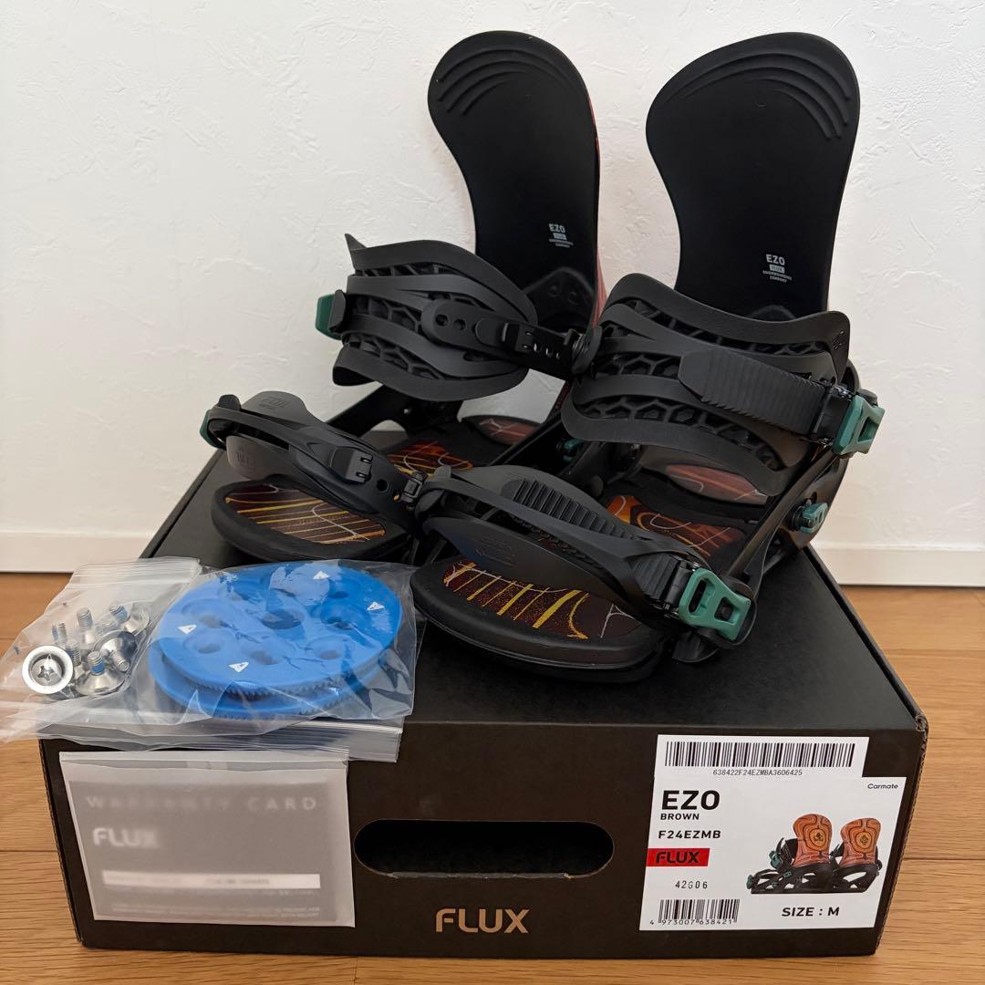 【美品】限定品 FLUX EZO バインディング Mサイズ 箱・証明書付き