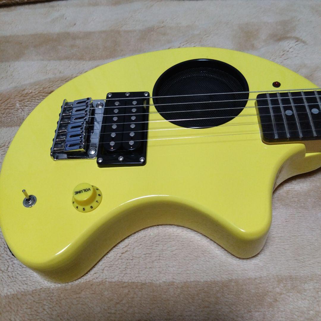 FERNANDES フェルナンデス ZO-3 イエロー アンプ内蔵 ミニギター