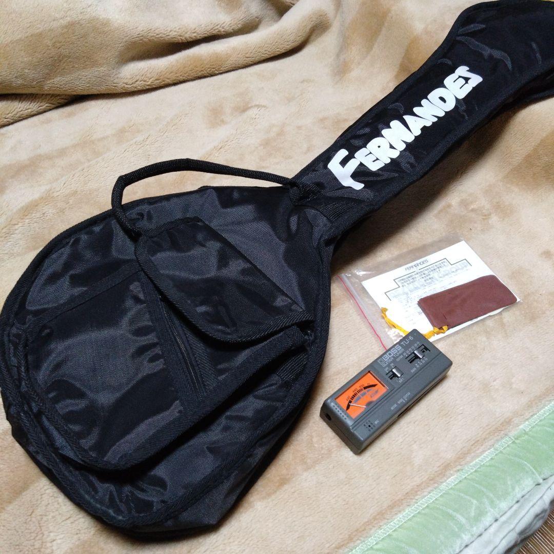 FERNANDES フェルナンデス ZO-3 イエロー アンプ内蔵 ミニギター