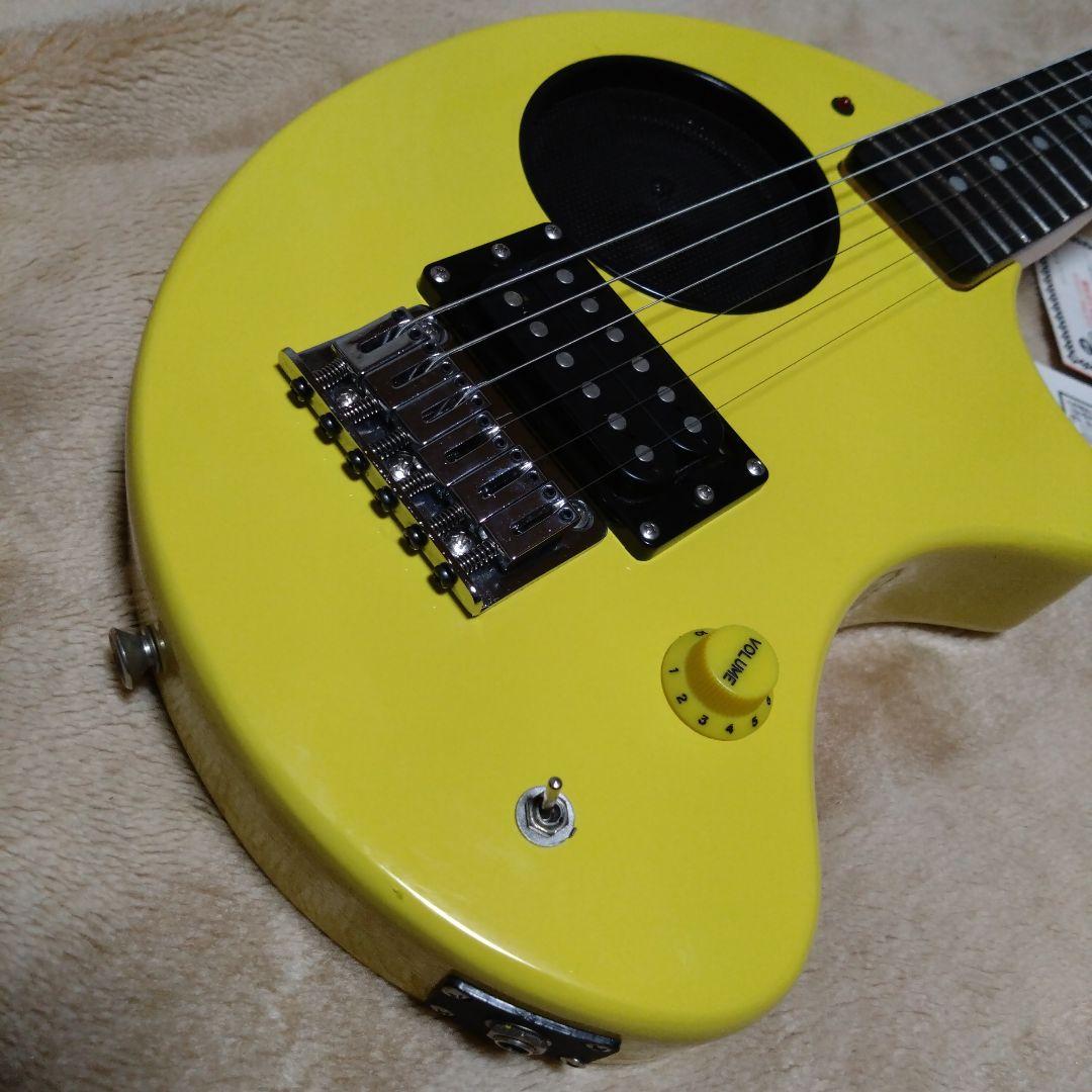 FERNANDES フェルナンデス ZO-3 イエロー アンプ内蔵 ミニギター
