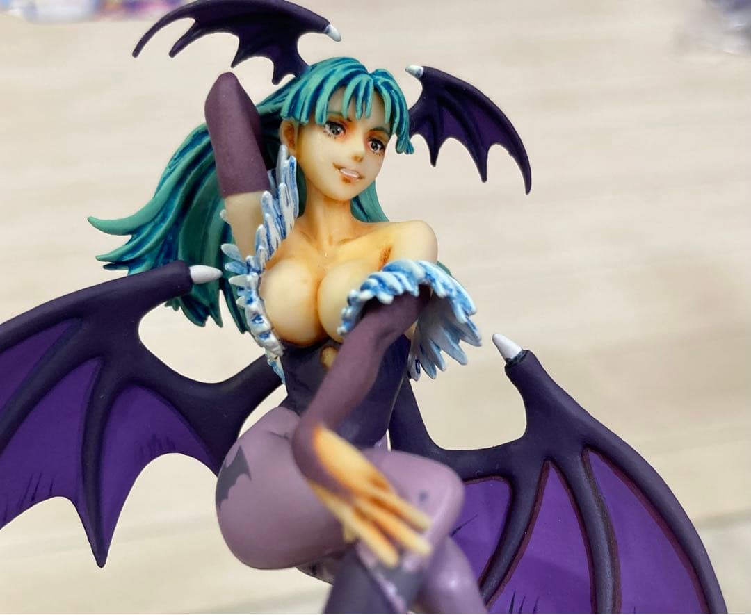 リペイント モリガン ヴァンパイア 格ゲー ガチャ フィギュア ナムコクロス B