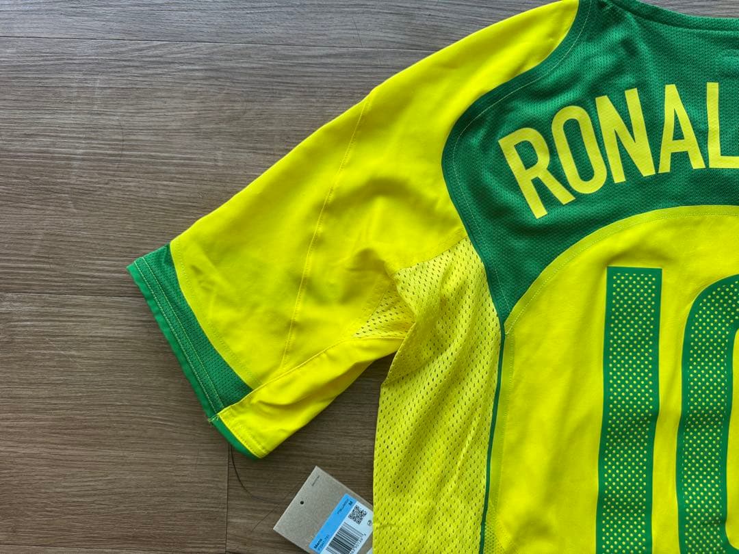 新品 Nike ブラジル代表 2004 ロナウジーニョ ユニフォーム M